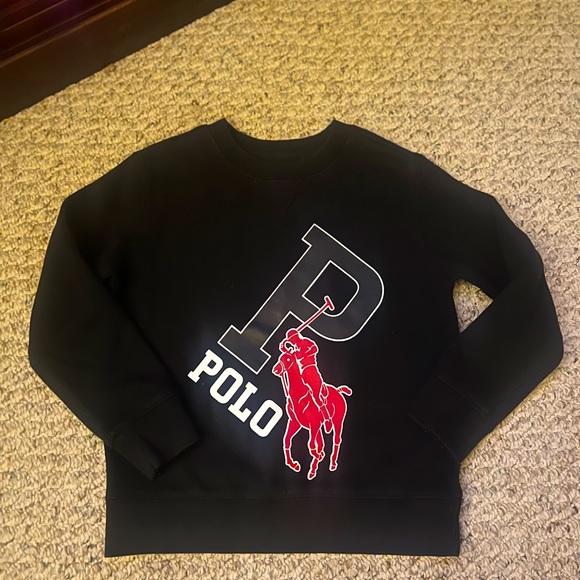 Kids Polo Sweatshirt - Picture 1 of 5